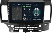 2G+32G Car GPS Navigation Stereo for Mitsubishi Lancer 2008-2016 Android 14 Double Din Head Unit Carplay WiFi BT Camera AUX FM AM SWC IPS 10inch