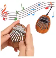 Kalimba Mini 8 Keys Thumb Piano Exquisite Finger Keyboard Musical Hand Toy AUS