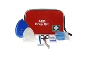 Trafalgar AED Prep First Aid Kit includes CPR Mask & Surgical Razor