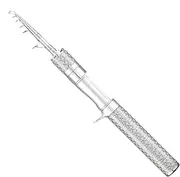 Ultra-Light Fishing Pole | Telescopic Lure Fishing Rod - Telescopic Fishing Pole Carbon Fiber Fishing Rod Suitable for Use in Streams, Creeks