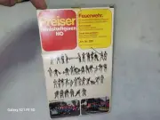 Presiser HO Scale Unpainted Fire Brigade Figures & Accessories Set in Box #329