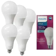 5P Philips LED 18.5W 2180lm Mega Bright Light Factory Gym Office Big Bulbs 155W