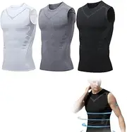 [WDNSYG] Energxcel Ionic Shaping Vest, Ionic Shaping Vest, 2023 New Version Vest for Men to Build A Perfect Body