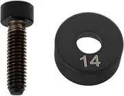 Briny River 1pc Golf Weight Screw Golf Driver Weigth Golf Weight Golf Screws Compatible with Taylormade Qi10 Qi10 Max Qi10 Tour UT Driver Black