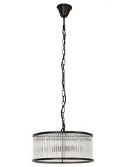 Corbelle 4 Light Pendant in Antique Black