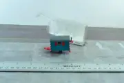 Wiking 065607 Construction Site Trailer Blue 1:87 HO Scale