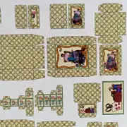 Dollhouse Miniatures Sewing (Sb205) Box Kits by Loretta Kasza (Makes 14 Boxes)