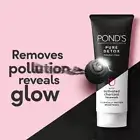 Pond'S Pure Detox Face Wash 100G Daily Exfoliating Brightening Cleanser Charcoal