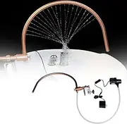 Water Circulation Bracket Head Spa Portable Water Therapy Water Outlet Frame Waterfall Water Circulation Head, Therapy Waterfall Water Circulation Head Therapy for Head Equipment