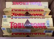 24x Toblerone Swiss Milk Chocolate Honey Almond Nougat 3.52oz BULK