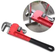 Adjustable Spanner Dipped Handle 14in Cast Iron Straight Pipe Wrench Heavy Duty