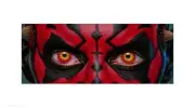 Jason Edmiston Zabrak Sith Warrior Darth Maul Signed Timed Edition 9"x5" Giclee