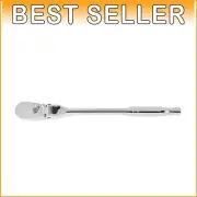 84 Tooth Teardrop Ratchet with Locking Flex Head - Professional Quality Tool