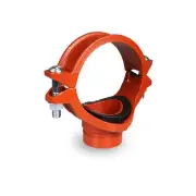 Proplumbing 2"in x 1-1/2"in Mechanical Tee Grooved Threaded Pipe Fitting Outlet