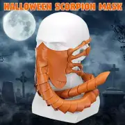 Scorpion Alien Synthetic Leather Face Mask For Halloween Costume Cosplay Props