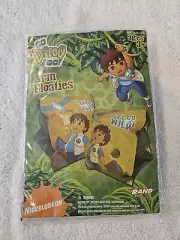 Nickelodeon 2008 Go Diego Go Inflatable Arm Floats Ages 3+ Rand Let's Go Wild!