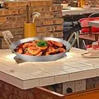 Stainless Steel Wok Home Restaurant Stir Fry Pan for Food Simmering Frying