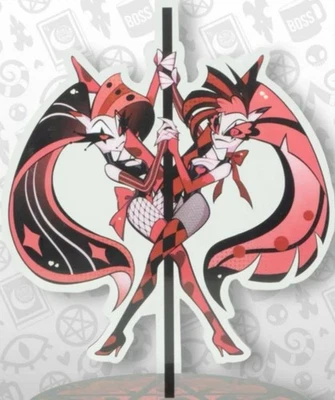 glitz and glam helluva boss 2025 Valentine's Acrylic standee