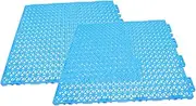 Waterproof Pool Drainage 2pcs Interlocking Modular Floor Mats for Ages Flexible Spa Flooring