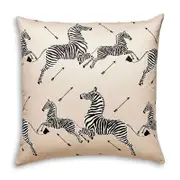 Scalamandre Zebra's Petite Decorative Pillow, 22 x 22