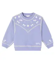 [Bonpoint] Bonpoint Dolores cotton sweatshirt Y 14 blue