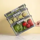 with Lid Bread Container Sealed Food Storage Container Large Capacity