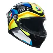 Agv K6 S E2206 Mplk Joan 006 Black Blue Yellow Helmet