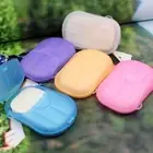 100Pcs Disposable Boxed Soap Paper Portable Travel Hand Washing Scented Sheets