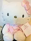 Pottery Barn Kids Hello Kitty Plush Stuffed Animal Pink Bow Sanrio Toy Doll NWT