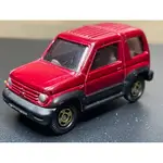 TOMICA NO.112  MITSUBISHI PAJERO JR 三菱 紅色 旅行車