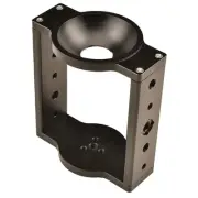 Half Flat to Bowl Adapter Camera Tripods Mount for DSLR 65mm/75mm