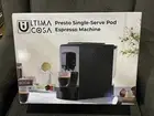 Ultima Cosa Presto Single-Serve Pod Expresso Machine