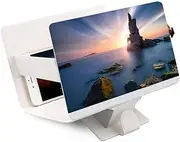Phone Screen Magnifier Mobile Phone Screen Magnifier 3D Enlarger Magnifying Video Amplifier Projector Bracket Desktop Holder Stand for Phone