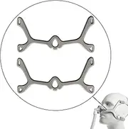 2-Pack Fabric Frame Compatible with Wisp CPAP Mask, Replacement Fabric Frame Wisp Headgear for CPAP Mask, Compatible with Wisp Mask Fabric Frame, Medium Size