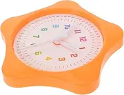 Kisangel Teaching Clock Model for Learning Tool to Help Read Safe Material for Classroom Home Use Educational Clock for Primary School Mathematics