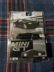 *CHASE* Mini GT 1:64 Bugatti Chiron Super Sport 300+ ALL-MATTE BLACK #374