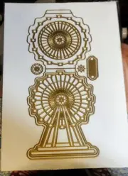 Anna Griffin Ferris Wheel EASEL CARD DIES NEW