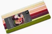 Rollos De Pliegues De Papel Crepe Extra Fino Lia Griffith, 10.7 Pies Cuadrados,