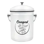Countertop Compost Bin For Kitchen 5L Counter Odor Resistant Compost Container