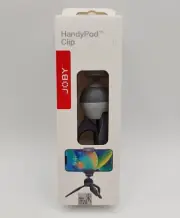 JOBY HandyPod Clip Tripod Cell Phone Mount Foldable Table Top Grey Vlog Camera