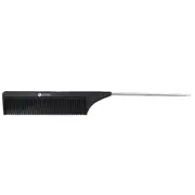 Sofeel Fine Tooth Comb Carbon Fibre with Metal Tail Pin No.1