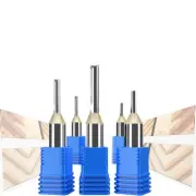 Tungsten Carbide 2 Flutes End Mill Slot Milling Cutter 1/2" 1.5-10mm Router CNC