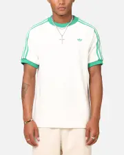 [ADIDAS] Adidas Originals 70's Cali T-shirt Off White - Size L L Off White
