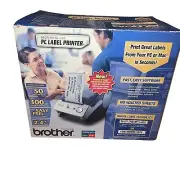 Brother QL-500 PC Label Printer, 50 Labels/Min