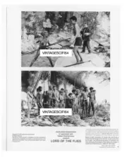 LORD OF THE FLIES 1990 ORIGINAL MOVIE PHOTO HORROR WILLIAM GOLDING