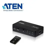 在飛比找蝦皮購物優惠-【逸宸】全新 ATEN 遙控 3埠 HDMI 影音切換器VS