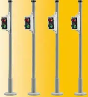 Viessmann 5096 HO Scale Pedestrian Signals -- For use w/#769-5095 pkg(4)