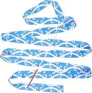 MUSISALY Rhythmic Gymnastics Ribbons Dance Ribbons Dance Streamer Performance Props Party Ribbons Ribbon Performance Wand Decorative Ribbon Portable Dancing Ribbons Ribbon Dancer Wand