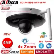 Dahua 4MP Starlight 4x PTZ 2-Way Audio WizSense WiFi Camera SD1A404GB-GNY-W-PV