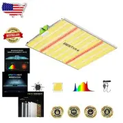 Compact 80W Full Spectrum LED Grow Light - Silent Operation for Indoor Gardens